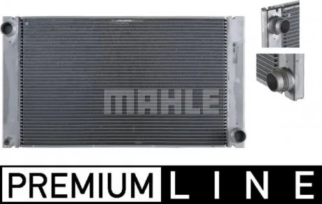 CR577000P A_Радиатора 378 mm BMW MAHLE / KNECHT підбір по vin на Brocar