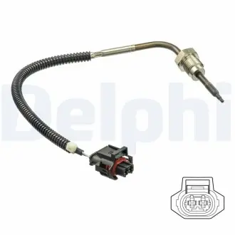 TS30198 Датчик температур вихл. газів DELPHI підбір по vin на Brocar