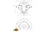 725086 Термостат BMW 5 (E34/E28)/3 (E30/E21) 2.0-3.5 77-95 (M10/M21) NRF підбір по vin на Brocar