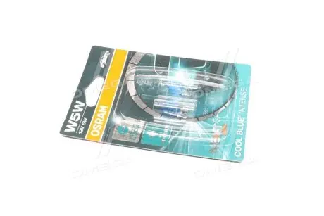 2825CBN02B Лампа допоміжн. освітлення W5w 12v 5w W2.1x9.5d Cool Blue Intense (2 шт) blister (вир-во OSRAM) OSRAM підбір по vin на Brocar