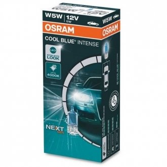 2825CBN Автолампа Osram (5W 12V W2,1X9,5D) OSRAM підбір по vin на Brocar
