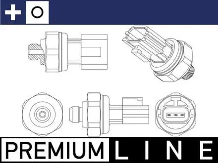 ASE11000P Натискний перемикач, система кондиціонування повітря MAHLE / KNECHT підбір по vin на Brocar
