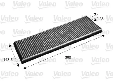 715632 Фильтр, воздух во внутренном пространстве VALEO подбор по vin на Brocar