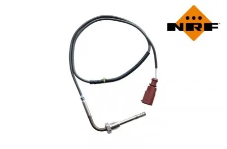 707073 Датчик температури відпрацьованих газів AUDI Q7 3.0D 06- (вир-во NRF) NRF підбір по vin на Brocar