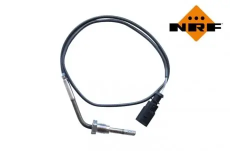 707033 Датчик температури відпрацьованих газів AUDI A4 2.0D 05- (вир-во NRF) NRF підбір по vin на Brocar