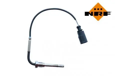 707154 Датчик температури відпрацьованих газів VW Touareg 3.0D 10- (вир-во NRF) NRF підбір по vin на Brocar