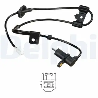 SS20631 Датчик, кількість обертів колеса DELPHI підбір по vin на Brocar