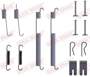 1050053 Монтажний комплект колодки QUICK BRAKE подбор по vin на Brocar