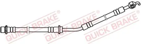 50750 PRZEWÓD HAM. QUICK BRAKE підбір по vin на Brocar