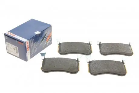 0986495398 Колодки гальмівні дискові BOSCH підбір по vin на Brocar