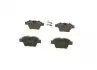 0986494099 Тормозные колодки задн. CITROEN C4 04- PEUGEOT 207/307 BOSCH підбір по vin на Brocar