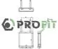 17600373 Радіатор пічки PROFIT підбір по vin на Brocar