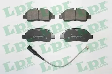 05P2130A Тормозные колодки LPR підбір по vin на Brocar