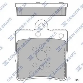 SP2208 Тормозные колодки Hi-Q (SANGSIN) подбор по vin на Brocar