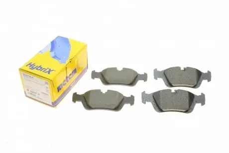 2201240 Колодки тормозные (передние) BMW 3 (E36) 90-00/Z3 (E36) 95-00 METELLI подбор по vin на Brocar