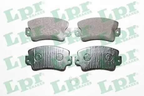 05P731 Комплект тормозных колодок, дисковый тормоз LPR підбір по vin на Brocar