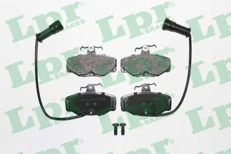 05P279 Комплект гальмівних колодок з 4 шт. дисків LPR підбір по vin на Brocar