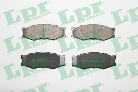 05P264 Комплект гальмівних колодок з 4 шт. дисків LPR підбір по vin на Brocar