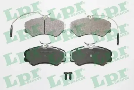05P011 Комплект тормозных колодок из 4 шт. дисков LPR підбір по vin на Brocar