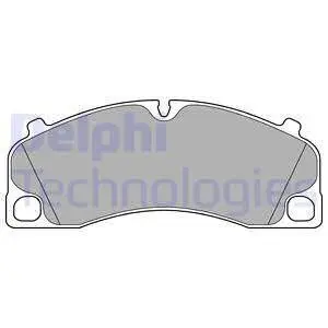 LP2500 Тормозные колодки DELPHI подбор по vin на Brocar