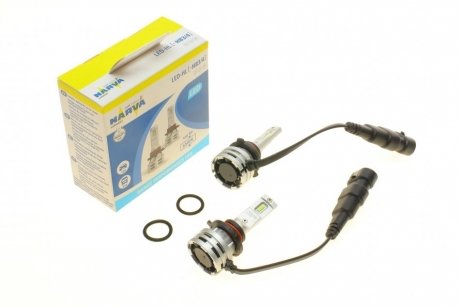 180383000 Автолампа HB3/HB4 12/24V 24W P20d/P22d Performance LED (к-кт 2шт) (6500K) NARVA підбір по vin на Brocar
