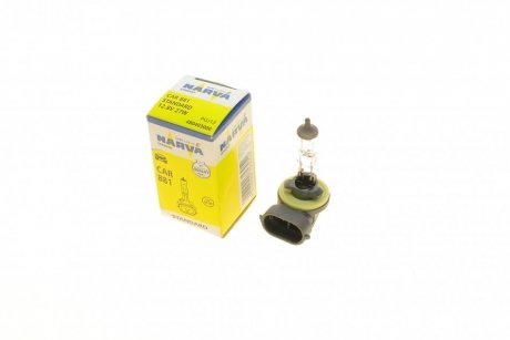 480403000 Автолампа 881 12.8V 27W PGJ13 Standard (American Types) NARVA підбір по vin на Brocar