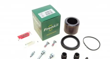 766615 Ремкомплект суппорта (переднего) Jeep Cherokee/Wrangler 06- (d=66mm) (+ поршень/направляющая) (Trw) FRENKIT підбір по vin на Brocar