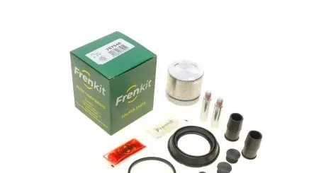 757540 Ремкомплект суппорта (переднего) Ford Transit Connect 13- (d=57mm)(Ate)(+ поршен/направляющая) Supe FRENKIT подбор по vin на Brocar