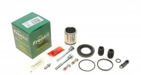 744257 Ремкомплект суппорта (заднего) BMW 5 (F10/F11)/6 (F12/F13) 10- (d=44mm) (+поршень/направляющая)(TRW) FRENKIT подбор по vin на Brocar