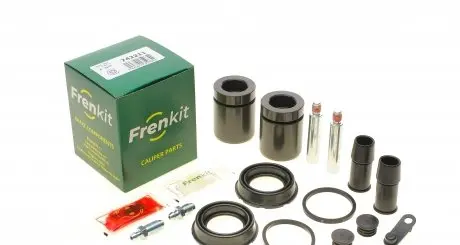 742211 Ремкомплект суппорта (переднего) BMW 5 (E60/E61) 04- (d=42mm) (+2 поршня/направляющая) (Ate) FRENKIT подбор по vin на Brocar