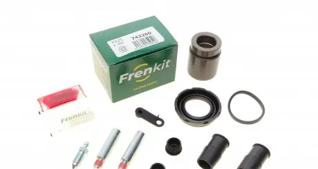742200 Ремкомплект суппорта (заднего) BMW 5 (E39/E61) 97- (d=42) (+поршень/направляющая) (Ate) FRENKIT подбор по vin на Brocar
