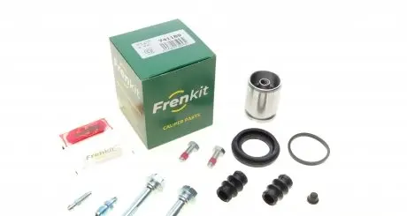 741189 Ремкомплект супорта (заднього) VW T5/Caddy III 03-/Trafic 01- (d=41mm)(+поршень/направляюча)(Lucas) FRENKIT підбір по vin на Brocar
