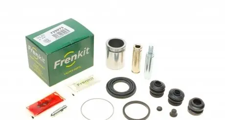 735073 Ремкомплект супорта (заднього) Toyota Camry 86-06 (d=35mm) (+поршень/направляюча) (Aisin) FRENKIT підбір по vin на Brocar