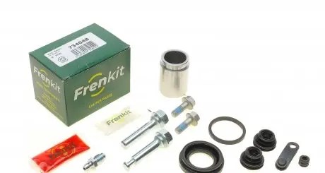 734048 Ремкомплект супорта (заднього) Hyundai I30/Kia Sportage 06- (d=34mm) (Kask/TRW) (+ поршень/направляє) FRENKIT підбір по vin на Brocar