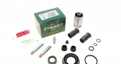 734038 Ремкомплект супорта (заднього) Toyota Yaris 05- (d=34mm) (+поршень/направляюча) (Ate) FRENKIT підбір по vin на Brocar