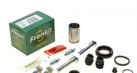 730005 Ремкомплект супорта (заднього) Nissan Micra 92-03 (d=30mm) (+поршень/направляюча) (Girling) FRENKIT підбір по vin на Brocar