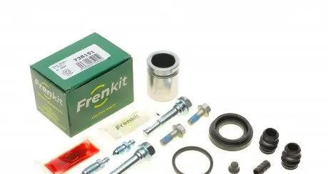 738151 Ремкомплект супорта (заднього) Subaru Legacy/Forester 03- (d=38mm) (+поршень/направляюча) (Tokic) FRENKIT підбір по vin на Brocar