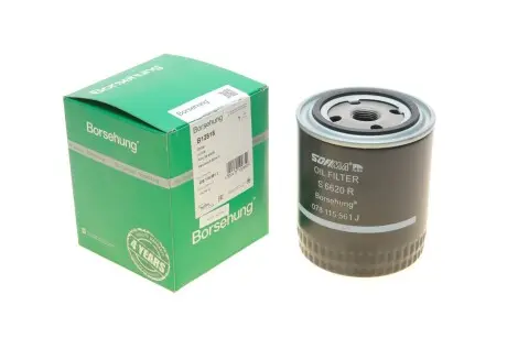 B12818 Фильтр масляный VW Passat/Audi A4/A6/A8 2.4-3.0 91-05 (h=114mm) BORSEHUNG підбір по vin на Brocar