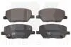 229340 Комплект тормозных колодок передн. Fiat 500X Jeep Compass, Renegade 1.0-2.0D 07.14- NK підбір по vin на Brocar