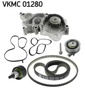 VKMC01280 Роликовий модуль натягувача ременя (ролик, ремінь, помпа) SKF підбір по vin на Brocar
