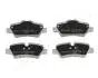 PP0118AF Колодки тормозные задние MINI MINI COOPER 1.2-2.0 -2013 JAPANPARTS підбір по vin на Brocar