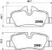 PP0118AF Колодки тормозные задние MINI MINI COOPER 1.2-2.0 -2013 JAPANPARTS підбір по vin на Brocar