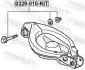 0329010KIT БОЛТ С ЭКСЦЕНТРИКОМ РЕМКОМПЛЕКТ HONDA PILOT YF4 20092015 [GN] FEBEST підбір по vin на Brocar