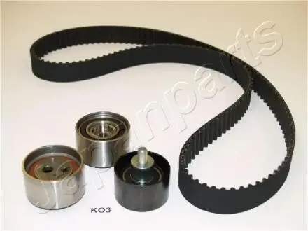 KDDK03 KIA К-т (ремінь + 3 ролика) ГРМ Carnival 2.9D JAPANPARTS підбір по vin на Brocar