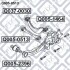 Q0050513 САЙЛЕНТБЛОК ЗАДН ТЯГИ MAZDA 3 BK 2003-2008 Q-FIX підбір по vin на Brocar