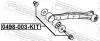 0498003KIT БОЛТ КРІПЛЕННЯ ПІДВІСКИ РЕМКОМПЛЕКТ MITSUBISHI PAJERO/MONTERO&lt;LONG&gt; V95W 2006.08 [GE] FEBEST підбір по vin на Brocar