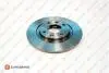 1618890380 Диск тормозной передний (к-т 2шт) CITROEN BERLINGO, BERLINGO/MINIVAN, C2,C2 ENTERPRISE, C3 I, C3 EUROREPAR підбір по vin на Brocar