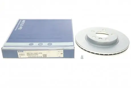3835210051PD Диск гальмівний MEYLE 383 521 0051/PD MEYLE підбір по vin на Brocar