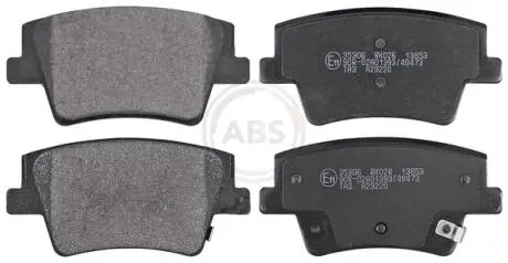 35306 Тормозные колодки дисковые A.B.S. подбор по vin на Brocar