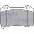 LP3676 Колодки гальмівні (задні) Jeep Grand Cherokee/Chrysler 300C 04-/Tesla Model S/X/Chevrolet Camaro 12 DELPHI підбір по vin на Brocar